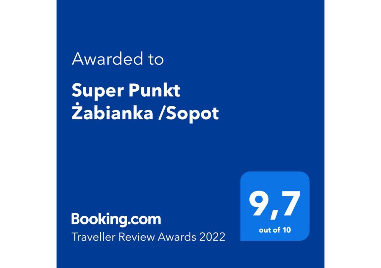 Super Punkt Zabianka /Sopot Apartment Gdańsk Exterior foto